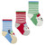 Babies 3 Pack Assorted Christmas Design Socks (Size 0-5.5)