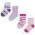 Assorted Baby Girls 2 Pack Cosy Socks With Grippers (Size 0-5.5)