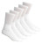 Men's 5 Pack White Sport Socks