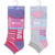 Girls 3 Pack Jump, Move, Dance and Sparkle Trainer Socks