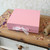 Medium Baby Pink Keepsake Box (22 x 22 x 6.5cm)