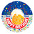 Male Birthday Party Badge (15cm) 