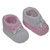 Cotton Baby Bootees with Bow (White & Pink) (Assorted Designs)