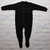Personalisable Black Unbranded Sleepsuit with Chest Poppers (18-24 Months) 