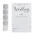 White Scratch The Date Wedding Invitations - Scratch & Reveal