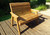 2 Seater Wooden Bench