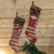 Fabric Santa Claus & Snowman Stocking  (Assorted)