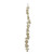 Gold Glitter Leaf Garland (150cm)