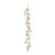 Champagne Glitter Leaf Garland  (150cm)