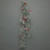 Snowy Pine Garland with Red Berries (180cm)