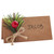 Let It Snow Place Card With Foliage