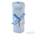 Blue Cellular Cotton Blanket