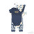Boys 4 Piece Garment Set (Elephant, navy & mosaic)