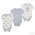 3 Pack Bodysuits  - (Clouds & Stars, Grey)