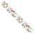 Unisex 10th Birthday Banner (pack Of 12) 