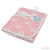 Reversible White/Pink Elephant Cotton Wrap : FBP218-P