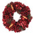 Red Glitter Cinnamon Wreath (30cm)