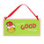 Grinch Naughty & Good Double Sided Hanging Plaque
