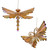 Dragonfly & Butterfly Tree Decoration (Two Assorted Designs)