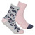 Ladies 2 Pack Cosy Sock (Assorted Designs)