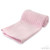 Pink Deluxe Personalisation Cotton Baby Blanket