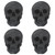 Set Of 4 Skull Coasters