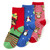 Kids Christmas Design Socks (3 Pairs) (Assorted Designs)