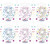 Age 9 Small Badges (6 Assorted Per Perforated Card) (5.5cm) 