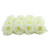 Artificial Arundel Rose Head Ivory (x 12 heads)