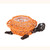 Orange / Brown Wire Turtle Planter