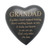 Graveside Grey Heart Plaque - Grandad