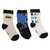 Warner Bros Little Heroes Batman Socks - 3-12 Months - 3 Pack