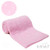 Pink Embossed Fleece Baby Wrap