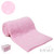 Pink Embossed Fleece Baby Wrap