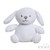 White Eco Recycled Bunny Soft Toy 