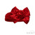 Red Headband with Bow & Flower 