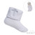 White Ankle Socks with Cross Embroidery (0-12 Months)