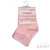 Pink/White/Cream 3 Pack Ribbed Socks (NB-3 Months)