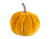Halloween Mini Velvet Pumpkin Decorations (Pack of 3)