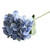 Single Hydrangea With 3 Leaves Grey (26 Inch)