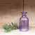 Lilac Flora Bottle Glass Vase (10.5cm)
