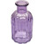 Lilac Flora Bottle Glass Vase (10.5cm)