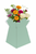 Pearlised Willow Green Living Vase (Pack of 30)