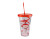 Christmas Cup With Twist Straw (Assorted Designs) Christmas Cup With Twist Straw (Assorted Designs)