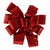 Metallic Red Ready Made Bow (29 x 72cm)