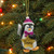 Suki - Personalisable Christmas Decoration - Pink Girl Penguin