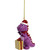 Suki - Personalisable Christmas Decoration - Lilac Dinosaur