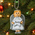 Suki - Personalisable Christmas Decoration - Silver Girl Angel