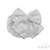 White Large Bow Cable Headband 