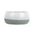 Hortus Green & White Bordeaux Stoneware Pot (13.5cm H x 25.5cm Dia)